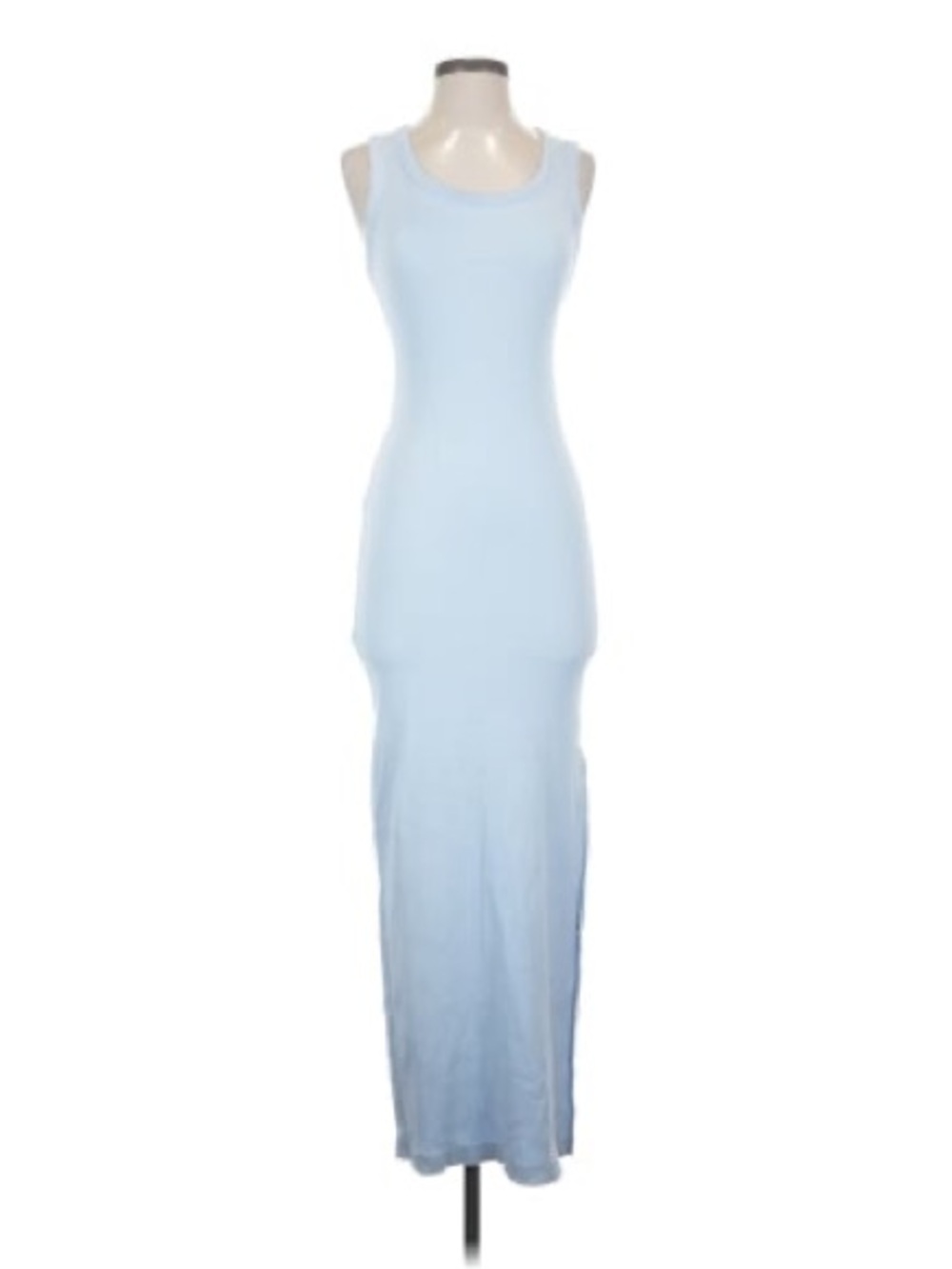 Forever 21 Pale Blue Sleeveless Maxi Tank Dress